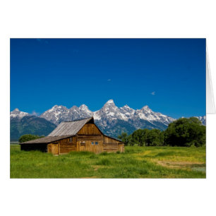 Cartão Grand Teton Barn