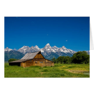 Cartão Grand Teton Barn