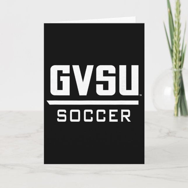 Cartão Grand Valley State University Lakers Soccer Ncaa G (Frente)