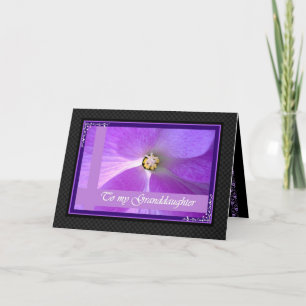 Cartão GRANDDAUGHTER - Wedding Congratulations