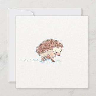 Cartão Grande Aventura de Hedgehog