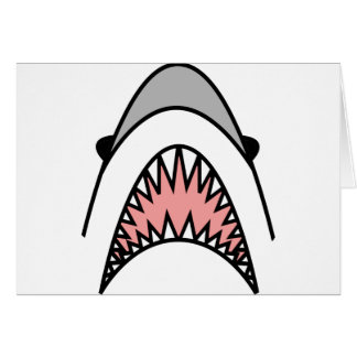 Cartão grande campanha publicitária branca