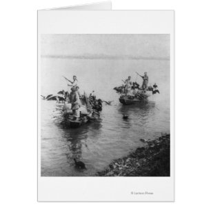 Cartão Grande Canal em Soo-chow na China