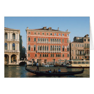 Cartão Grande Canal, Veneza, Vêneto, Itália