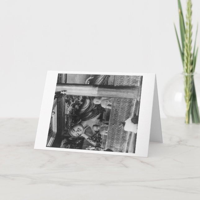 Cartão Grande Estátua de Buda na Tailândia Fotografia (Frente)