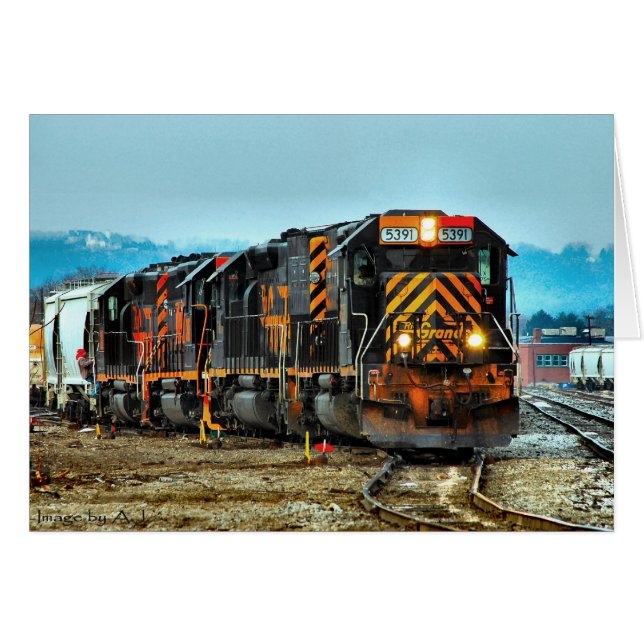 Cartão Grande Fantasmas do Greentree (Frente Horizontal)