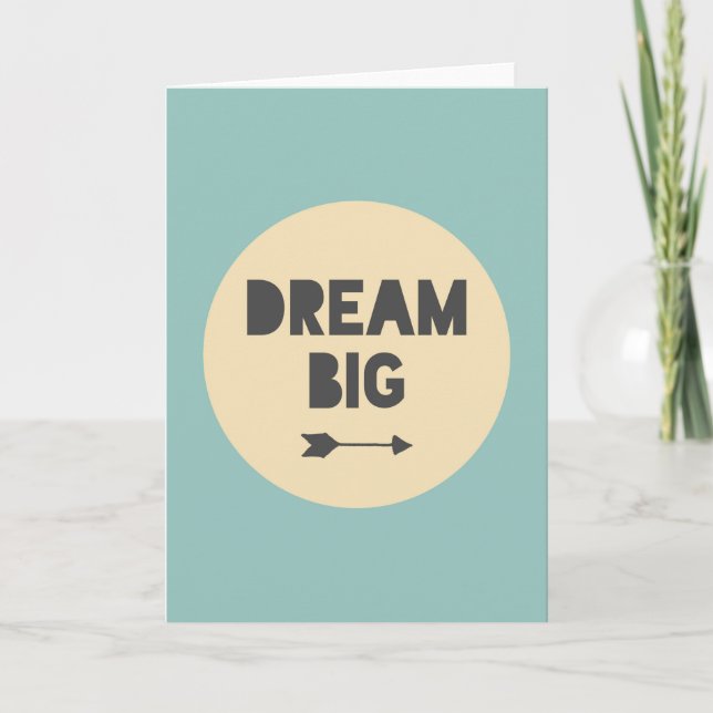 Cartão Grande ideal - azul (Frente)