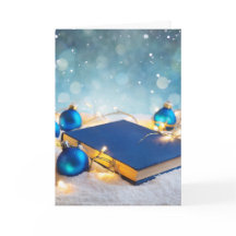 Grande Livro e Luzes de Férias