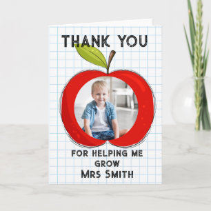 Cartão Grande maçã VERMELHA, é preciso um grande coração 