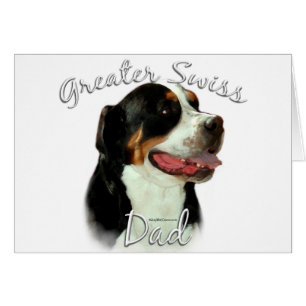 Cartão Grande Pai Suíço de Cão-Montanha 2