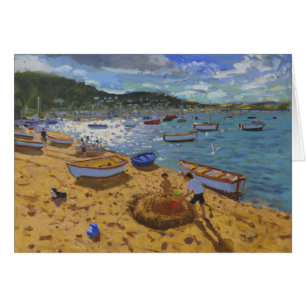 Cartão Grande sandcastle Teignmouth 2013