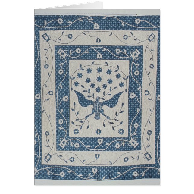 Cartão Grande selo da edredão dos Estados Unidos (Frente)