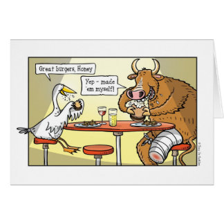 Cartão Grandes hamburgueres!