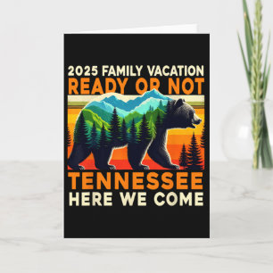 Cartão Grandes Montanhas Fumegantes Tennessee Férias em F