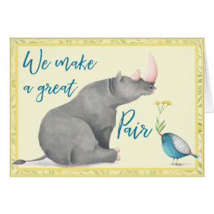 Cartão Grandes pares