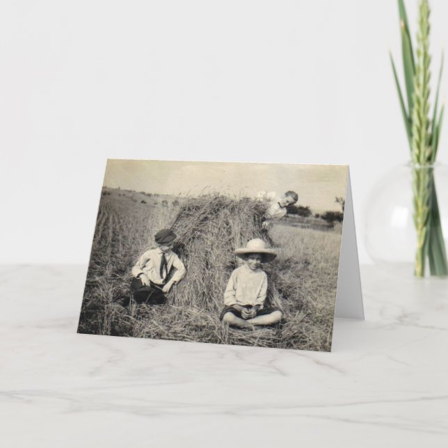 Cartão Grandma's Surprise (Frente)