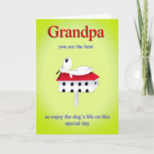 Cartão grandpa father's day