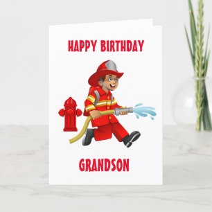 CARTÃO GRANDSON E MEU FIREMAN FAVORITO NO ANIVERSÁRIO