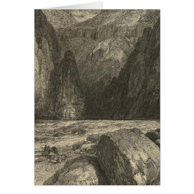 Cartão Granite Falls, Kaibab (Frente)