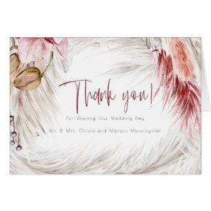 Cartão Grãos Costeiros Borgonha Rosa-Rosa-de-Ivória-Pam