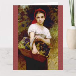 Cartão Grape Harvester Birthday