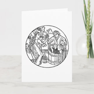 Cartão Grape Stompers BLANK cards