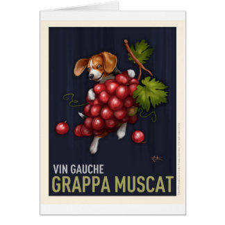 Cartão Grappa Muscat