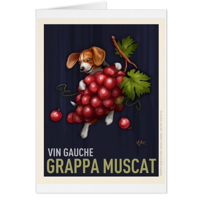 Cartão Grappa Muscat (Frente)