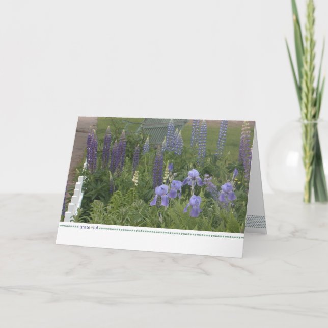 Cartão grate*ful (Frente)