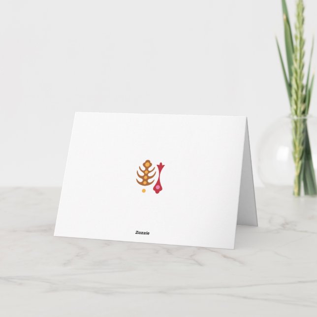 Cartão Gratidão expressa com personalizado (Verso)