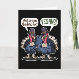Cartão Gratidão Por Veganos Presente Engraçado De Ação De