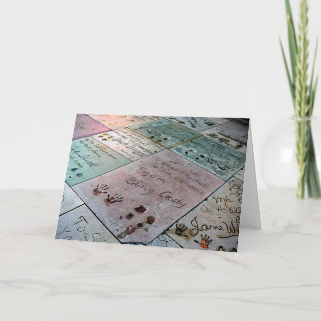 Cartão graumann's chinese theater (Frente)