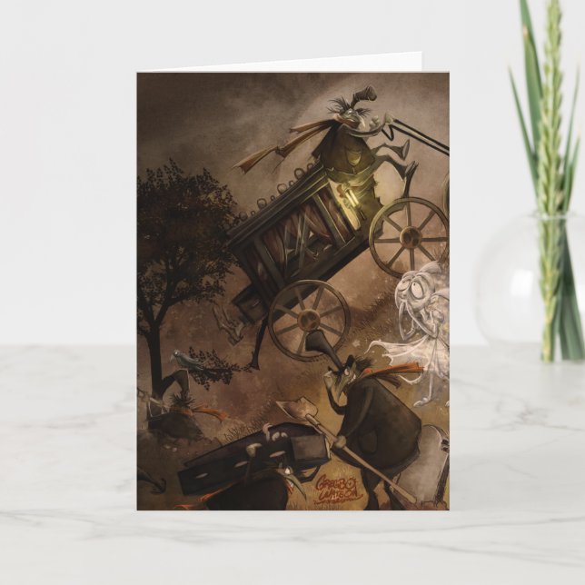 Cartão Graveyard Greetings (Frente)