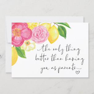 Cartão Gravidez Revela Avó Surpresa Estou Grávida