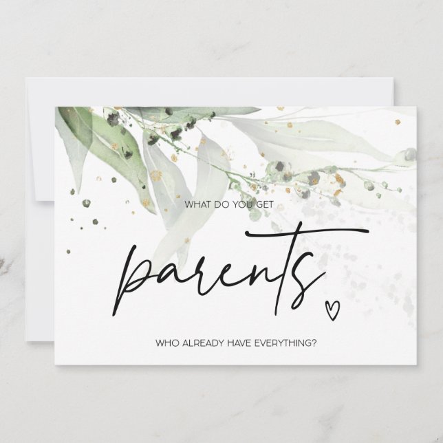 Cartão Gravidez Revelação para Pais Surpresa Im Grávida (Frente)