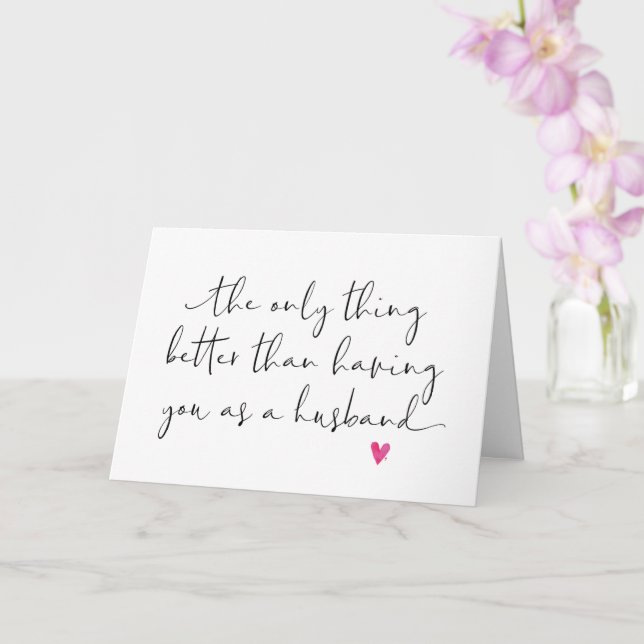 Cartão Gravidez Revele Pai de marido estar grávida Ca (Orquídea)