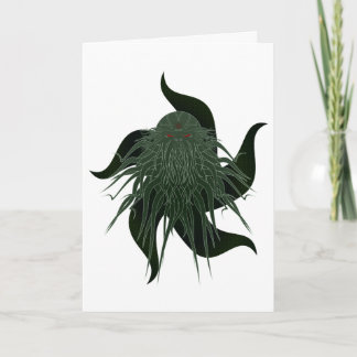 Cartão Great Cthulhu Customisable Greeting Card