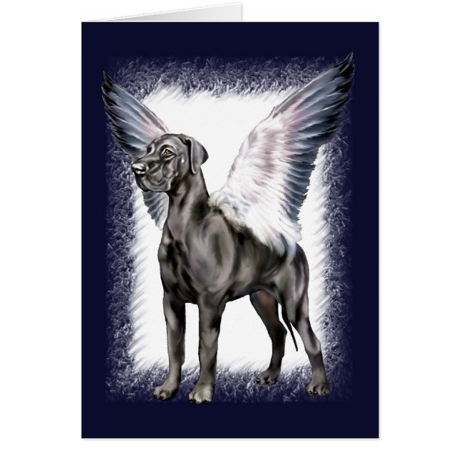 Cartão Great Dane Angel Black UC (Frente)