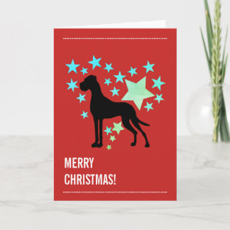 Cartão Great Dane Christmas