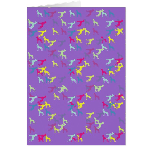 Cartão Great Dane Fantasy (Frente)