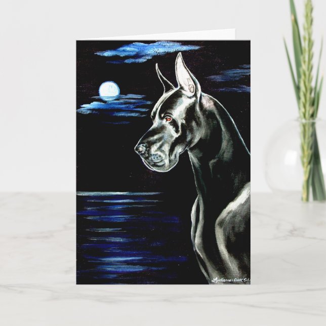 Cartão Great Dane Greeting Cards (Frente)