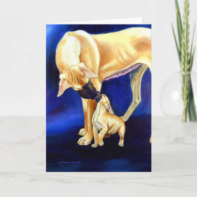 Cartão Great Dane Greeting Cards (Frente)