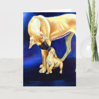 Cartão Great Dane Greeting Cards