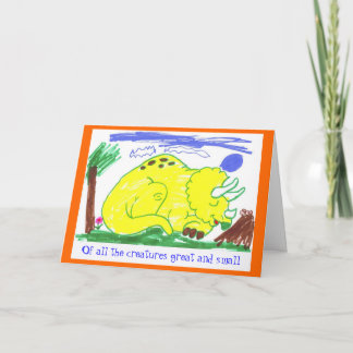 Cartão Great & Small by October