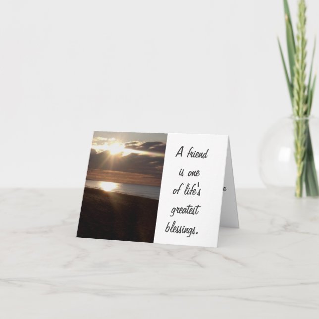 Cartão Greatest Blessings Note Card (Frente)