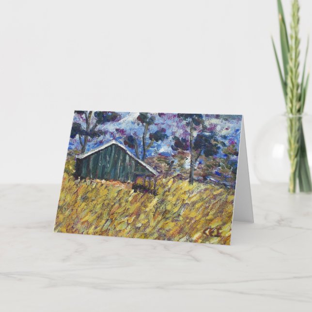 Cartão Green Barn (Frente)