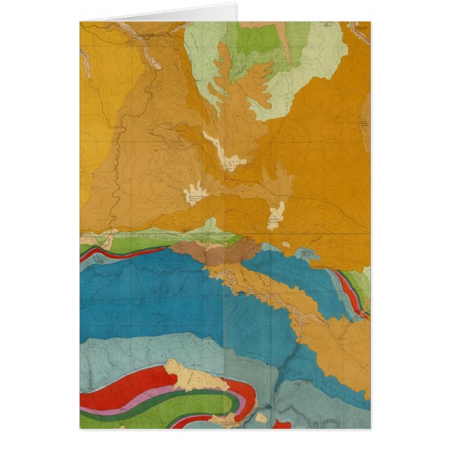 Cartão Green River Basin Geological (Frente)