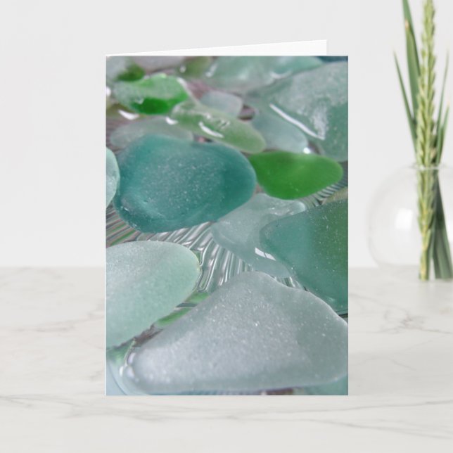 Cartão Green Vibrations Greeting Card (Frente)