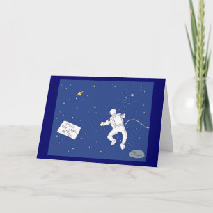 Cartão Green Weenii "Space for Lease" Greeting Card