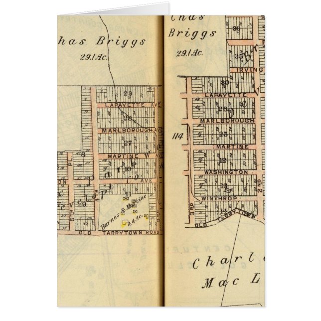 Cartão Greenburg, Nova York 10 (Frente)